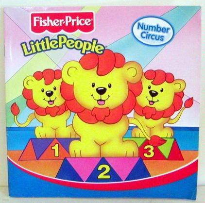 Fisher Price Little People 8x8 Storybook - Number Circus