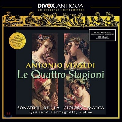 Giuliano Carmignola 비발디: 사계 - 줄리아노 카르미뇰라 (Vivald: The Four Seasons) [LP]