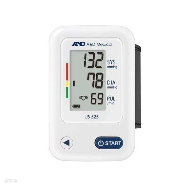 보령A&amp;D 자동전자혈압계 UB-525 손목형 가정용 혈압측정