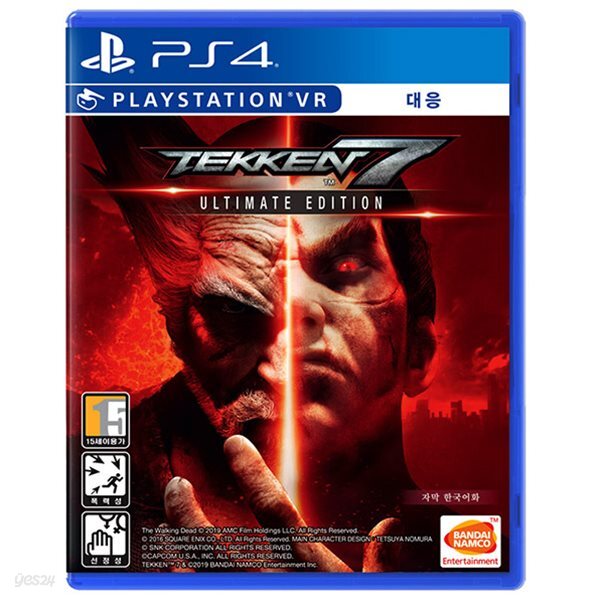 PS4 철권 7 얼티밋에디션 한글판 / 철권7 / VR대응