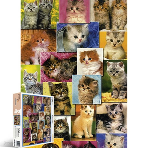 고양이 컬렉션 [500피스/직소퍼즐/동물/PL680]