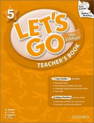 Let's Go: 5: Teacher's Book With Test Center Pack