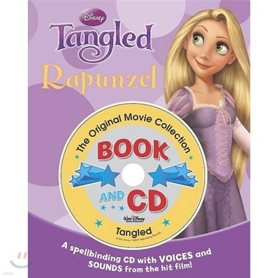 Disney Storybook & CD : Tangled (Princess Rapunzel)