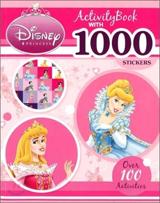 Disney Princess Activity Book with 1000 Stickers