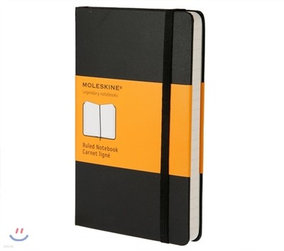 Moleskine Large Ruled Hardcover Notebook Black