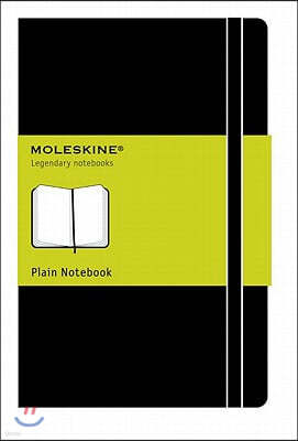 Moleskine Large Plain Notebook Black