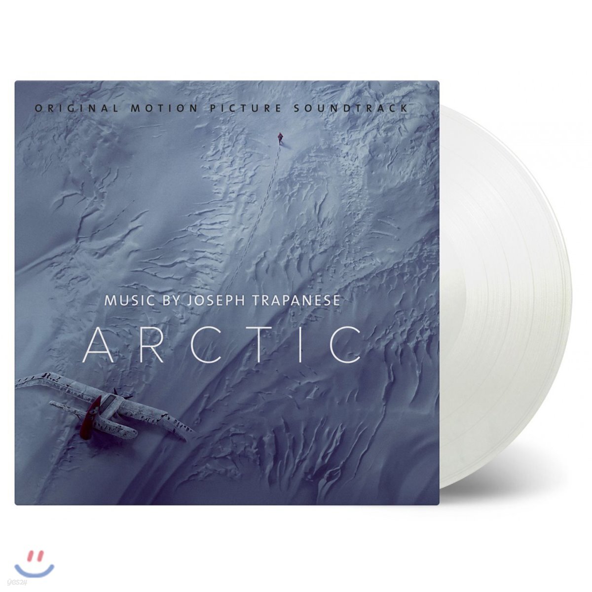 아틱 영화음악 (Arctic OST by Joseph Trapanese) [화이트 & 투명 믹스컬러 2LP]