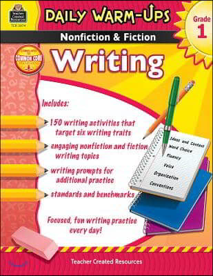 Daily Warm-Ups: Nonfiction & Fiction Writing Grd 1