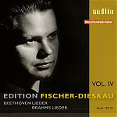 피셔-디스카우 에디션 4집 - 베토벤 & 브람스 : 가곡집 (Lieder by Beethoven and Brahms)(CD) - Dietrich Fischer-Dieskau