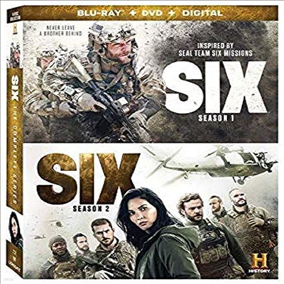 Six 1 & 2: Complete Series (Ľ  1 & 2)(ѱ۹ڸ)(Blu-ray)