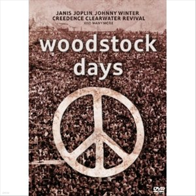 Various Artists - Woodstock Days (PAL) (DVD)(2012)