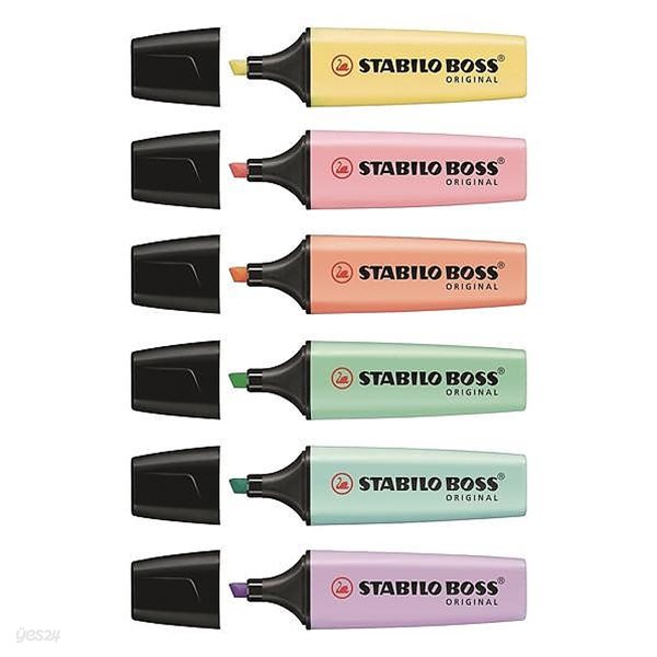 스타빌로 보스 파스텔 하이라이터 형광펜