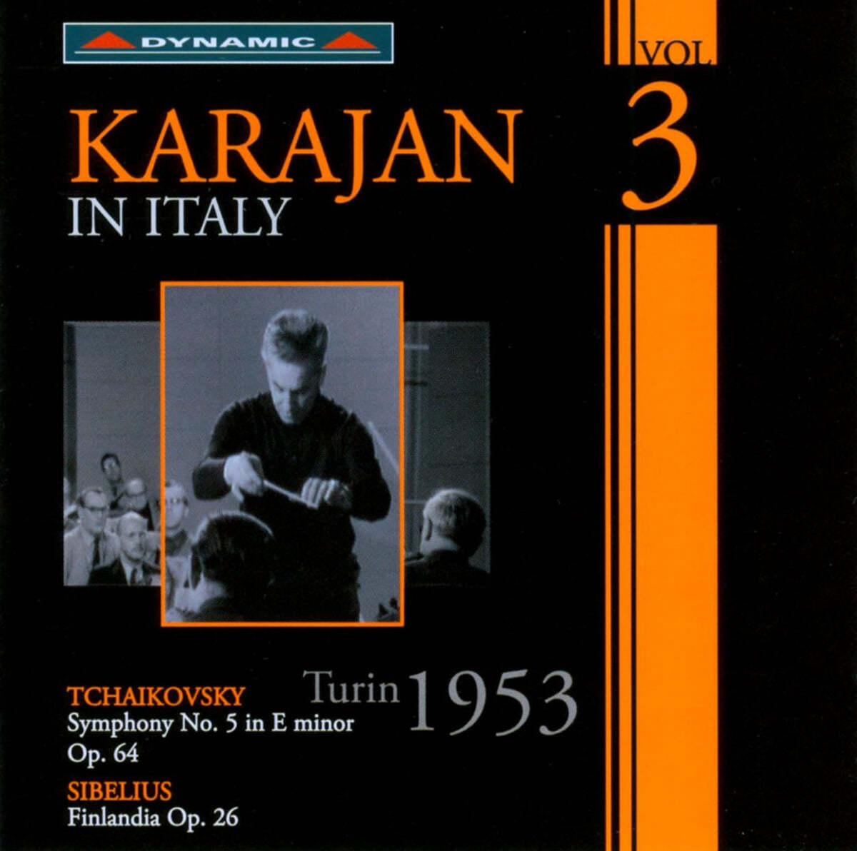Herbert Von Karajan 차이코프스키: 교향곡 5번 / 시벨리우스: 핀란디아 (Karajan in Italy vol.3)