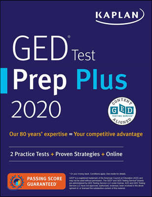 Kaplan GED Test Prep Plus 2020