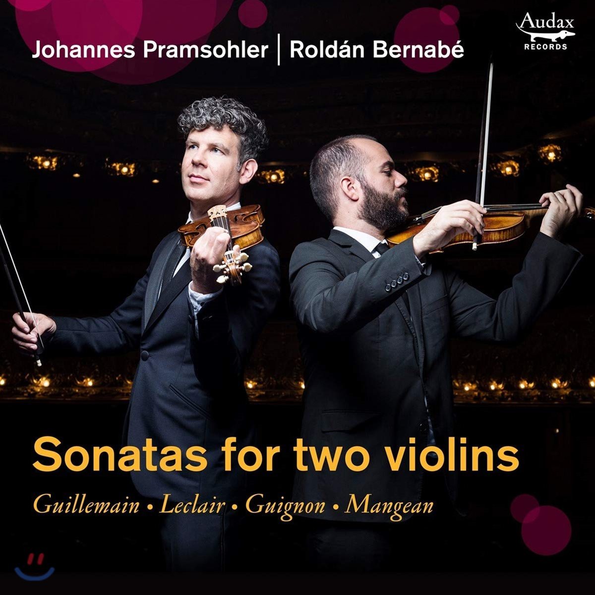 Johannes Pramsohler / Roldan Bernabe 2대의 바이올린을 위한 소나타집 (Sonatas for Two Violins)