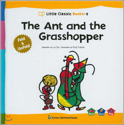 Little Classic Books 9 The Ant and the Grasshopper (양장) 리틀 클래식 북스 (영문판)
