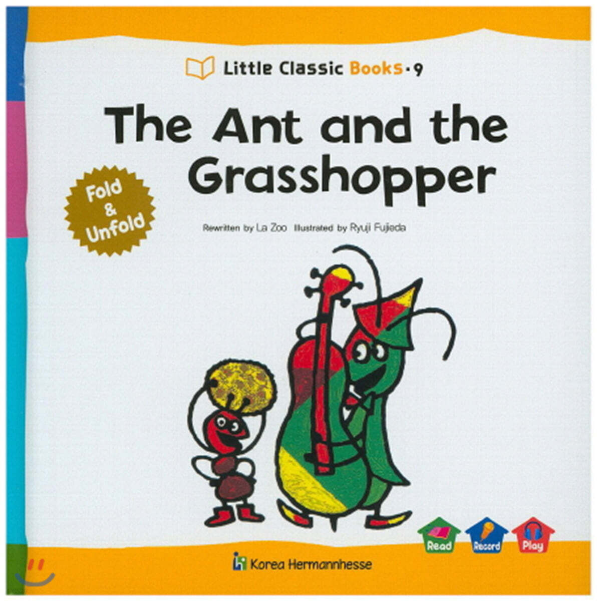 Little Classic Books 9 The Ant and the Grasshopper (양장) 리틀 클래식 북스 (영문판)