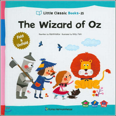 Little Classic Books 25 The wizard of Oz (양장) 리틀 클래식 북스 (영문판)