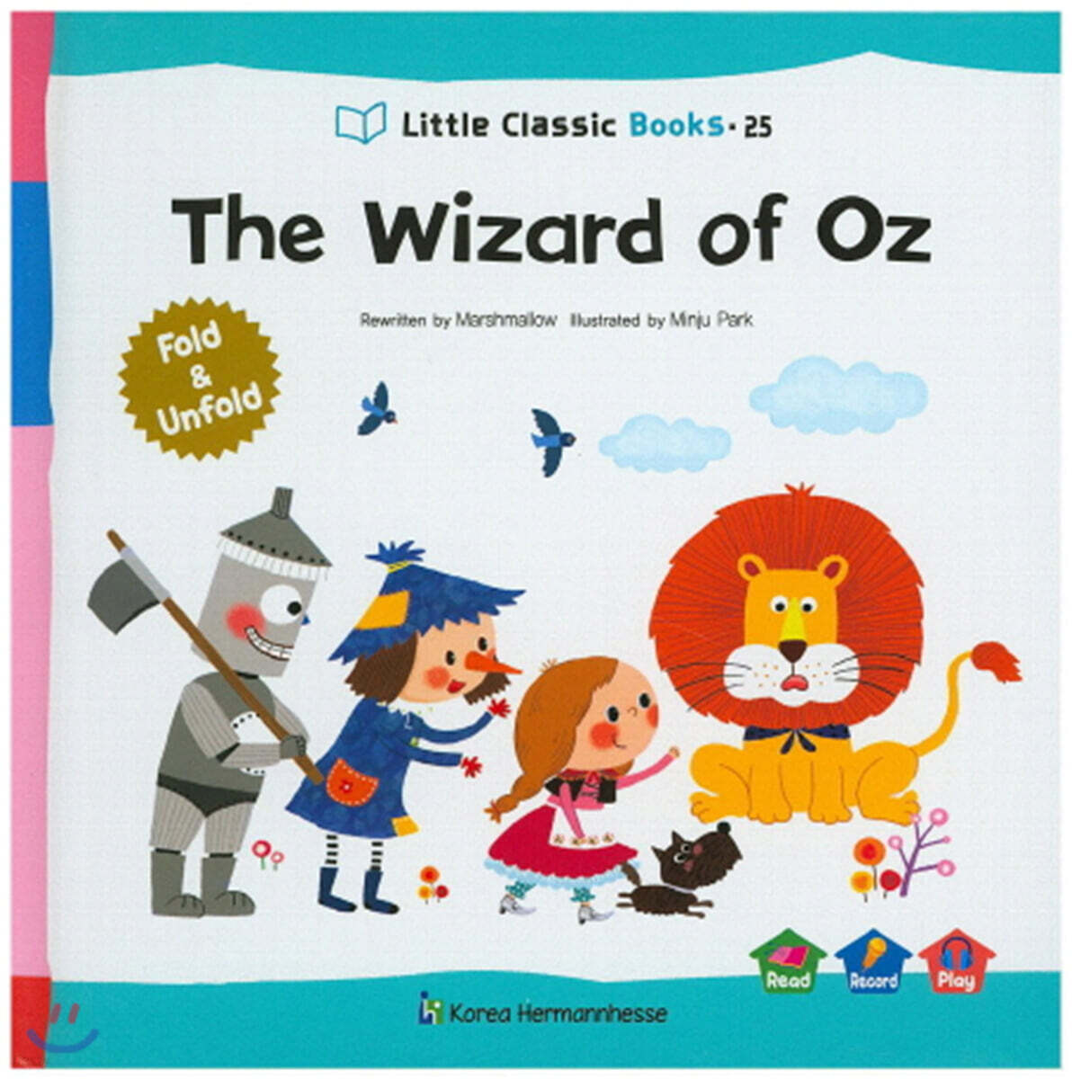 Little Classic Books 25 The wizard of Oz (양장) 리틀 클래식 북스 (영문판)