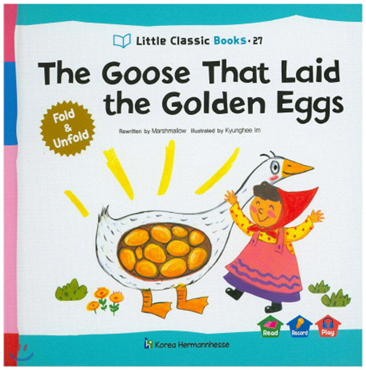 Little Classic Books 27 The Goose That Laid the Golden Eggs (양장) 리틀 클래식 북스 (영문판)