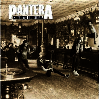 Pantera — Cowboys From Hell 앨범 커버