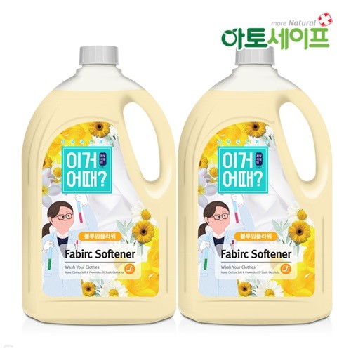 이거어때 섬유유연제 (플라워향 2.5L 2개)/섬유...