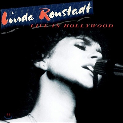 Linda Ronstadt — Live In Hollywood 린다 론스태드 1980년 라이브 앨범 커버