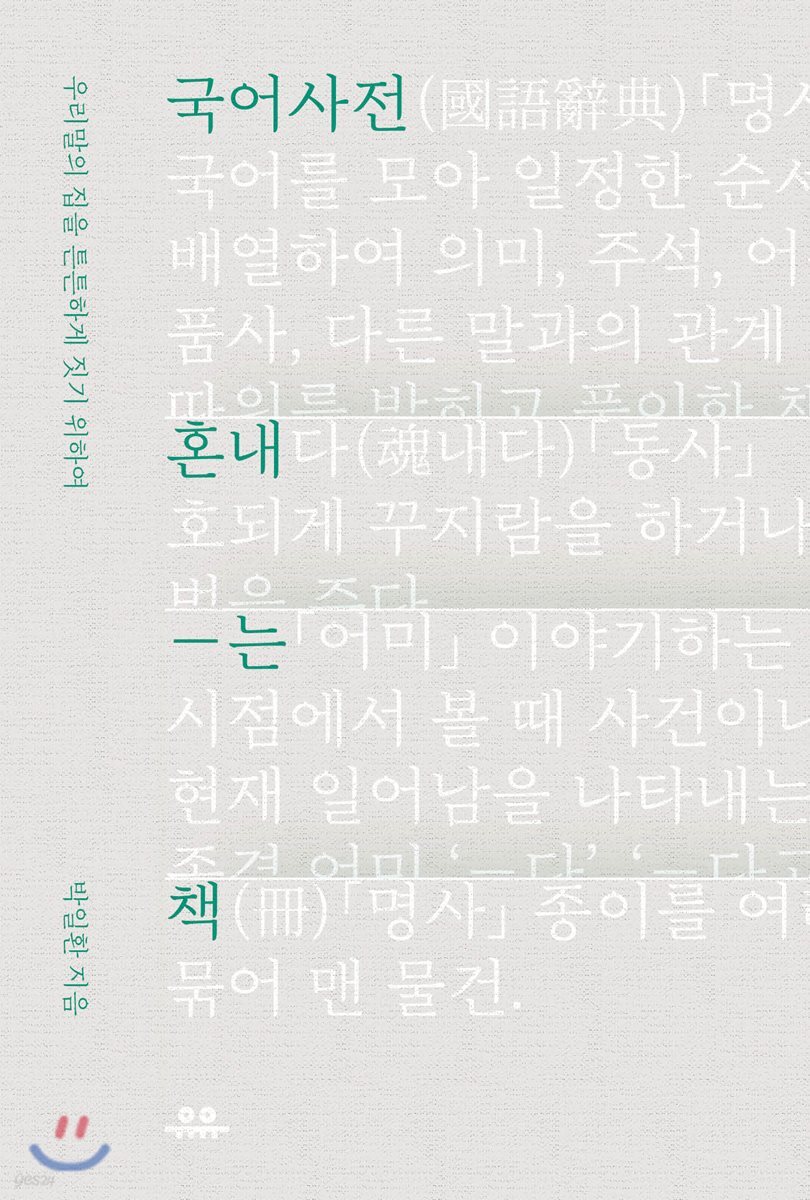 국어사전 혼내는 책