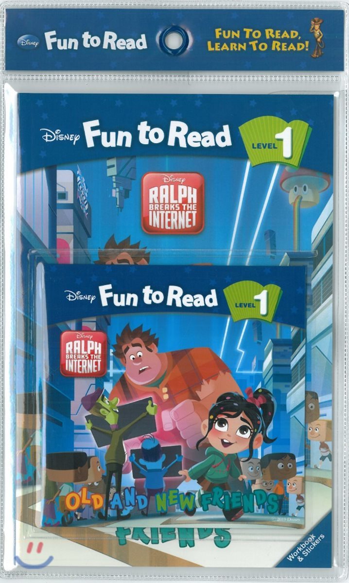Disney Fun to Read Set 1-32 : Old and New Friends (주먹왕 랄프 2)