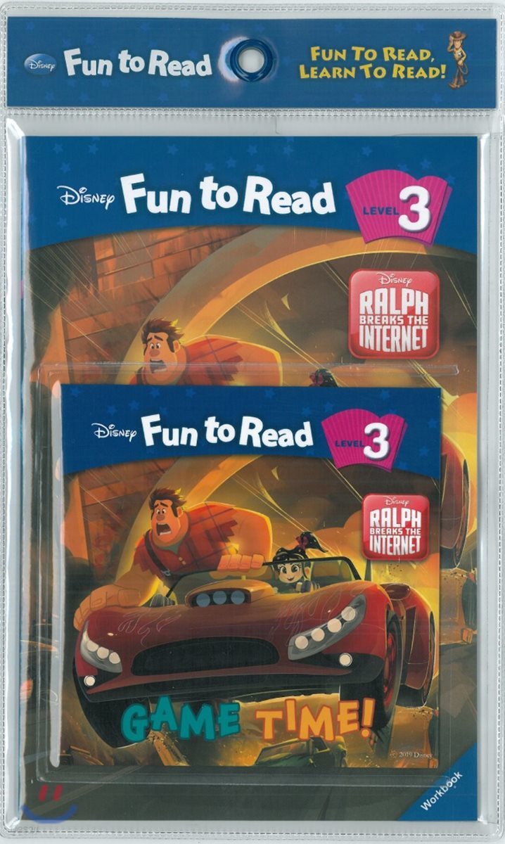 Disney Fun to Read Set 3-25 : Game Time! (주먹왕 랄프 2)