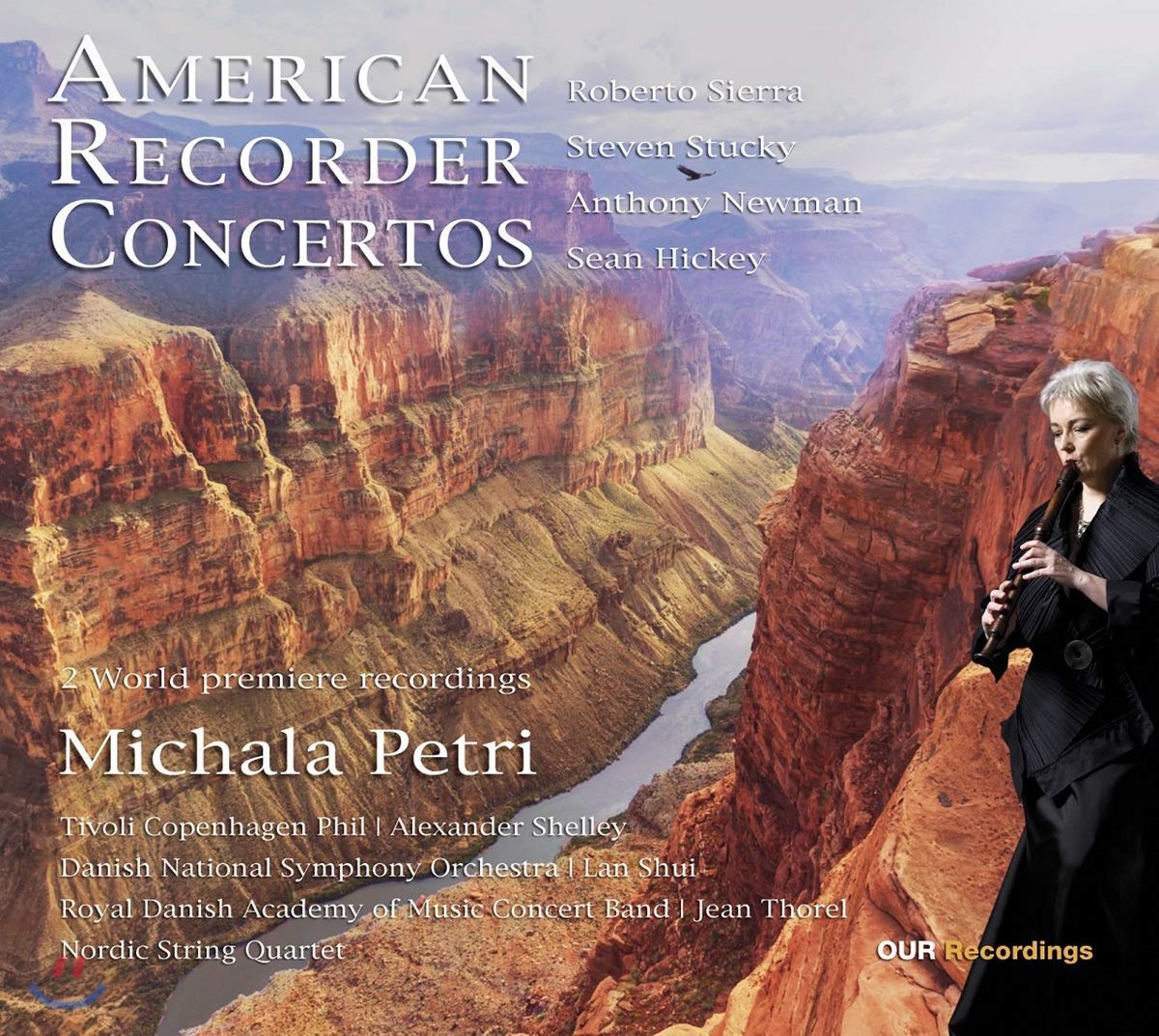 Michala Petri 2000~2016년 미국 작곡가의 리코더 협주곡 모음집 (American Recorder Concertos)
