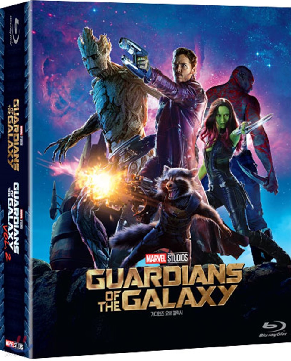 가디언즈 오브 갤럭시 (2Movie) 컬렉션(2Disc) : 블루레이