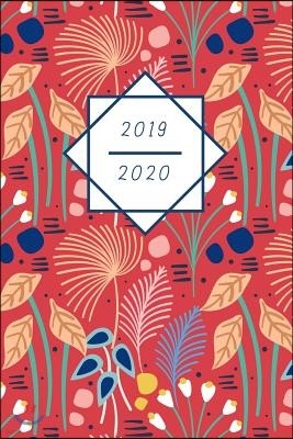 2019-2020 - Kalender, Planer & Organizer: Meine Botanik Immer Dabei! - Wochenplaner - Terminplaner - Taschenkalender - 6''x9'' - Inkl. Habit Tracker (