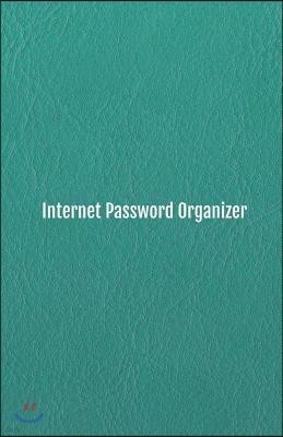 Internet Password Organizer: An Organizer for All Your Passwords with Table of Contents, 5.5x8.5 Inches