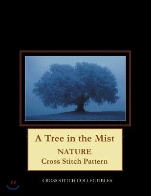 A Tree in the Mist: Nature Cross Stitch Pattern