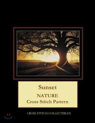 Sunset: Nature Cross Stitch Pattern