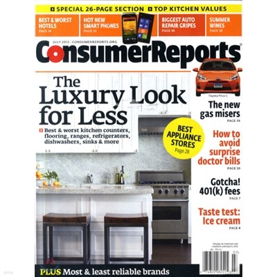 Consumer Reports () : 2012 07