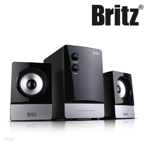 브리츠 2.1채널 컴퓨터 스피커 BR-1200