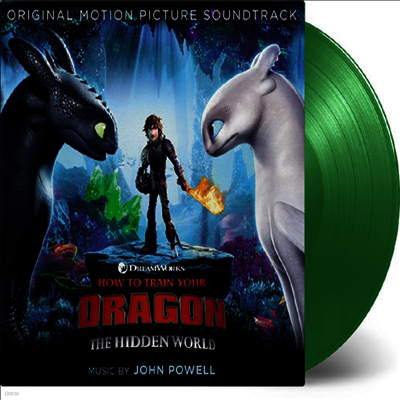 John Powell — How To Train Your Dragon: The Hidden World (드래곤 길들이기 3) (Soundtrack)(Gatefold) 앨범 커버