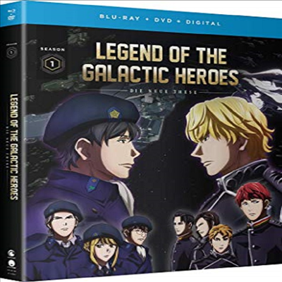 Legend of the Galactic Heroes: Die Neue These - Season One (Ͽ   1)(ѱ۹ڸ)(Blu-ray)