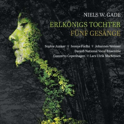 :   & ټ  뷡(Gade: Erlkonigs Tochter & Funf Gesange)(CD) - Lars Ulrik Mortensen