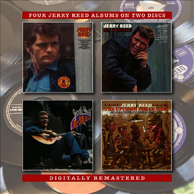 Jerry Reed - Jerry Reed / Hot A Mighty / Lord Mr Ford / Uptown Poker Club (Remastered)(2CD)