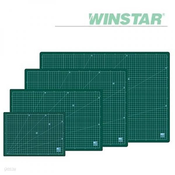 윈스타 녹색 500X380  데스크 고무매트 (중)