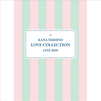 Nishino Kana (Ͻó ī) - Love Collection Live 2019 (ڵ2)(3DVD+Goods) ()