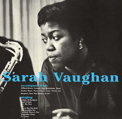Sarah Vaughan ( ) - With Clifford Brown [ ÷ LP]