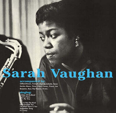 Sarah Vaughan — With Clifford Brown 앨범 커버
