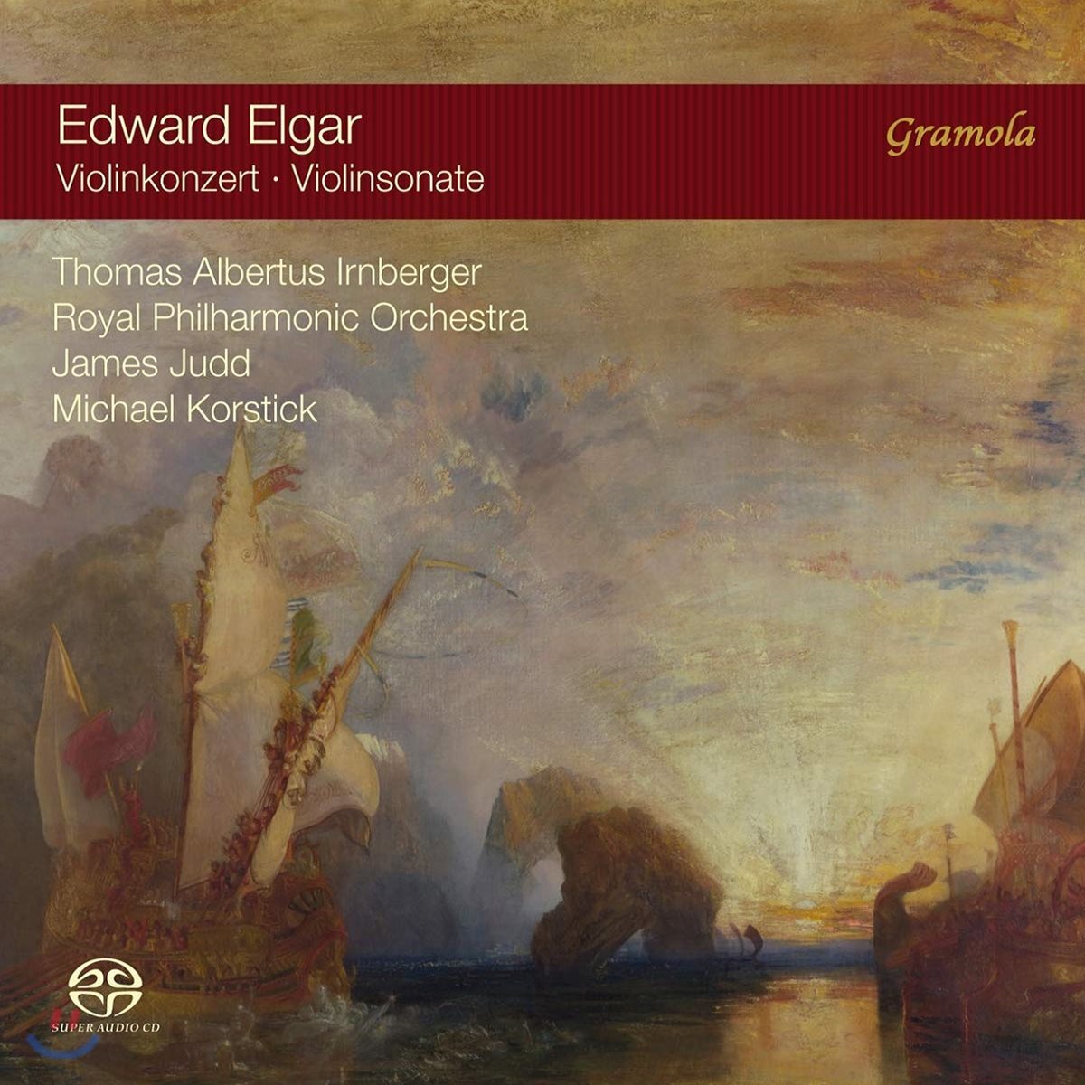 Thomas Albertus Irnberger 엘가: 바이올린 협주곡, 바이올린 소나타 (Elgar: Violin Concerto, Violin Sonata)
