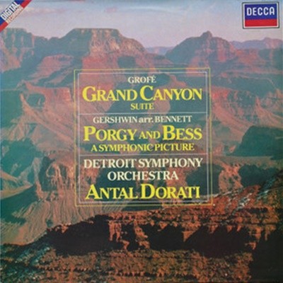 Antal Dorati / Grofe : Grand Canyon Suite &amp Gershwin : Porgy And Bess (DD0945)