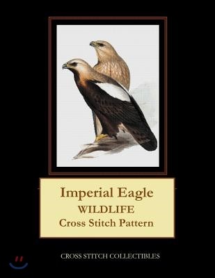 Imperial Eagle: Wildlife Cross Stitch Pattern