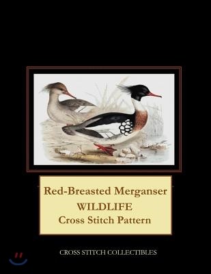 Red-Breasted Merganser: Wildlife Cross Stitch Pattern